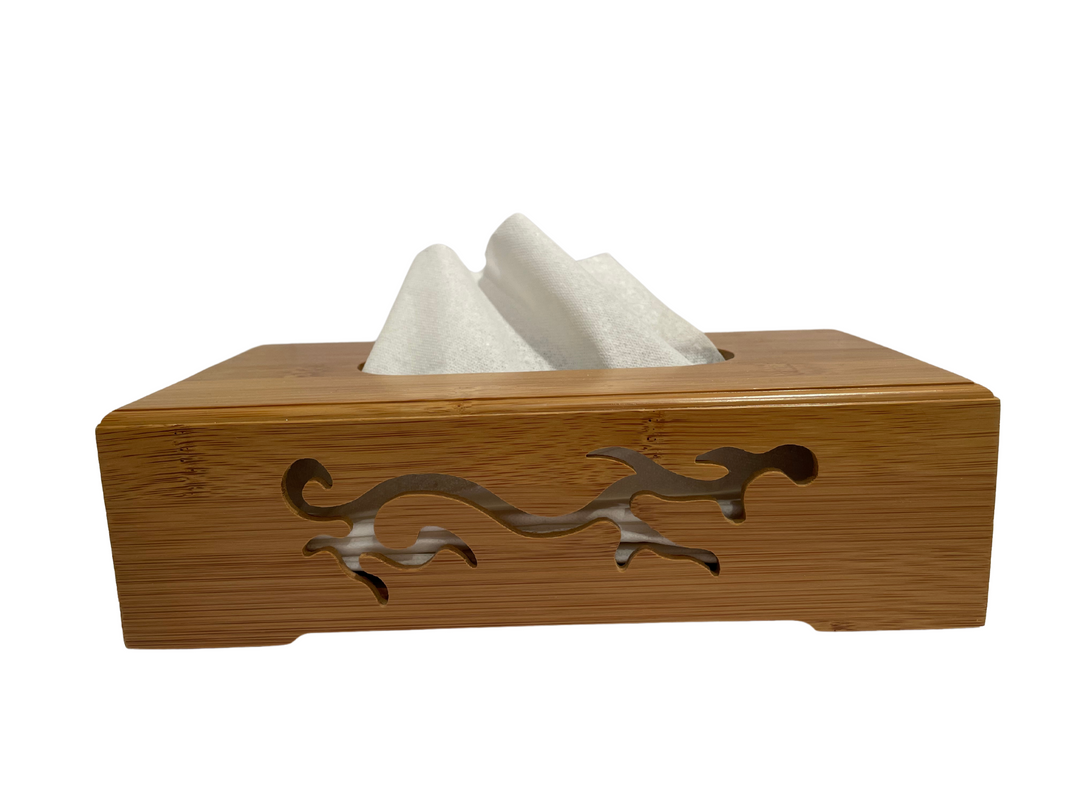 Clearance Bamboo Tissue Box