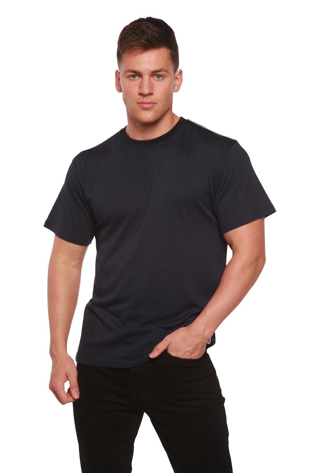 Mens Lightweight Bamboo Fiber Gray T Shirt With Letter Jacquard And Crew  Neck 38.8% Cotton And 45.9% Beads, Short Sleeve Solid Color Tee Shirt Top  From Tuesdayfasy, $26.98