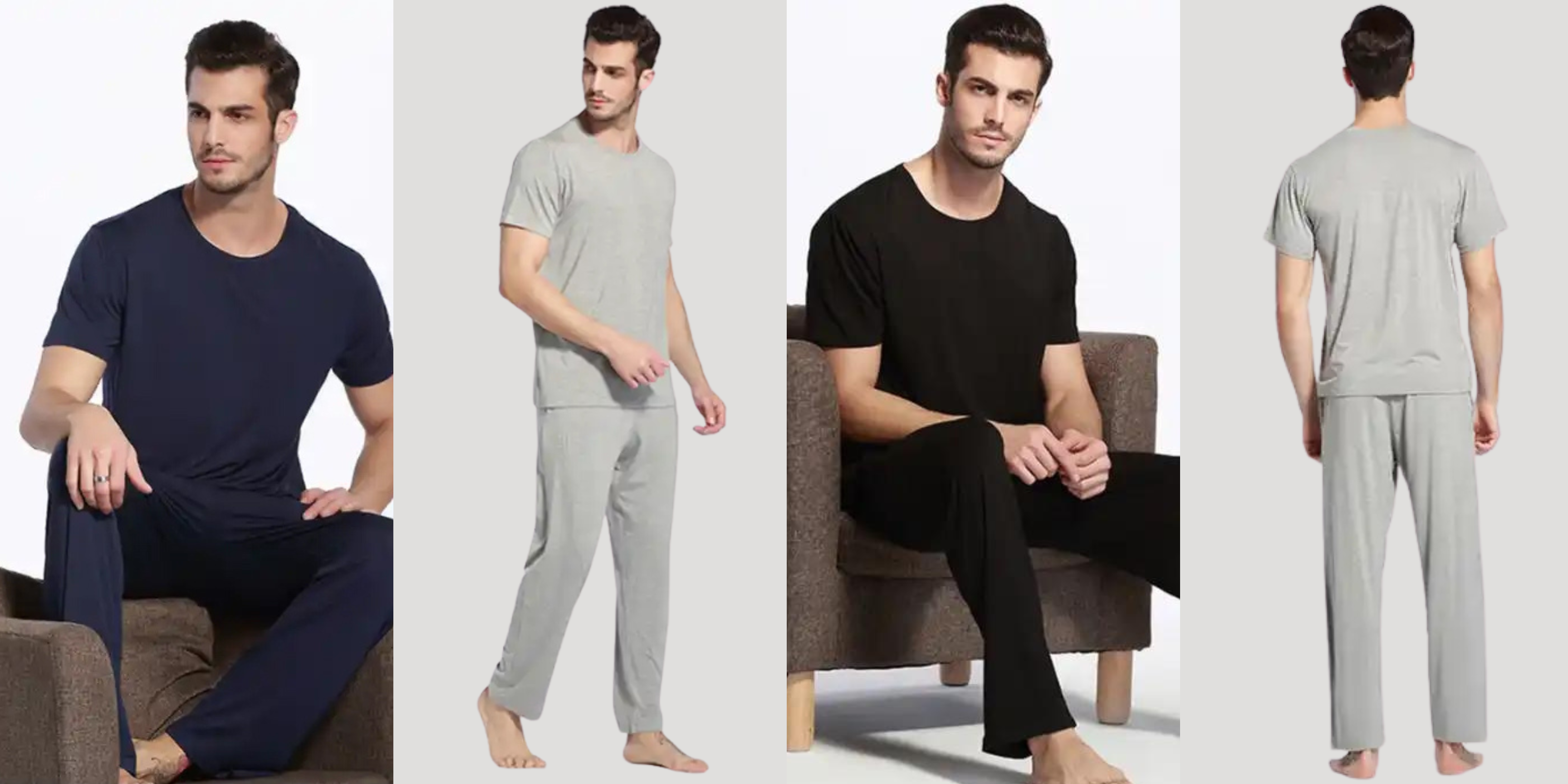 Men's Bamboo Viscose Fleece Lounge Pants – Spun Bamboo