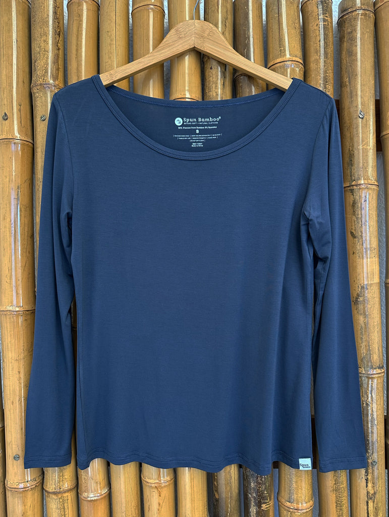 Women's Bamboo Lounge Long Sleeve T-Shirt – Spun Bamboo