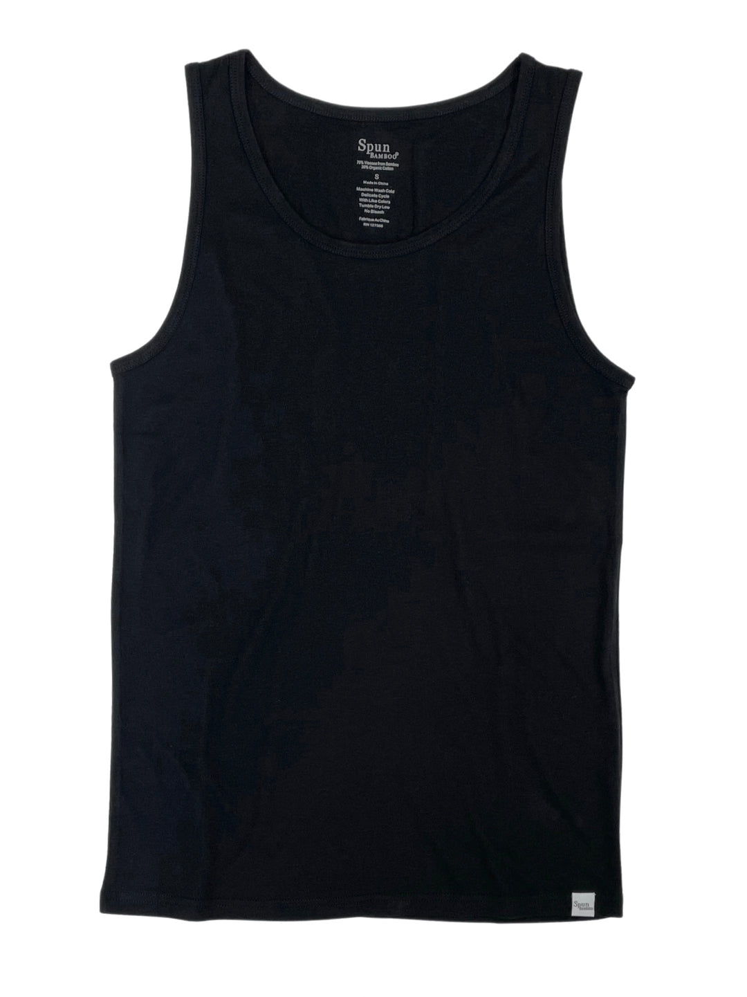 Sleeveless Mens Black Cotton Tank Top, Size: Small at Rs 140/piece in  Thalassery