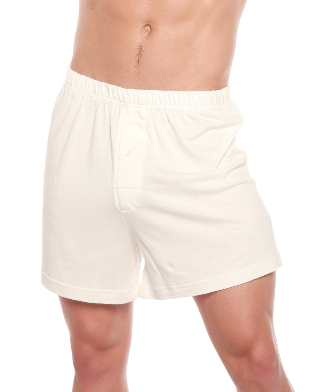 Men's Bamboo Viscose Organic Cotton Boxers Single Pack Bamboo Underwear  Silky Soft Breathable Boxer Shorts 
