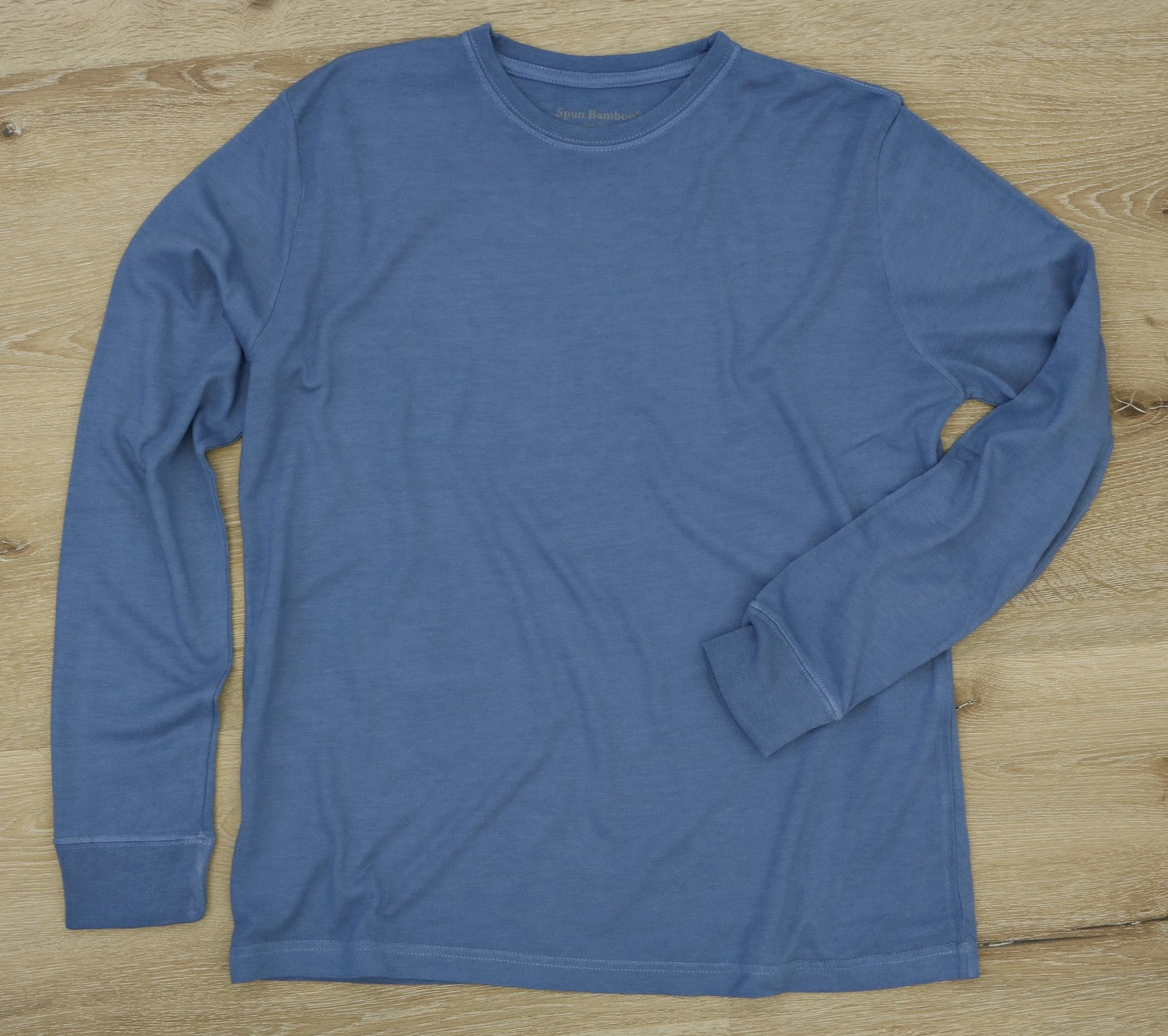 Men's Bamboo Viscose/Organic Cotton Long Sleeve T-Shirt – Spun Bamboo