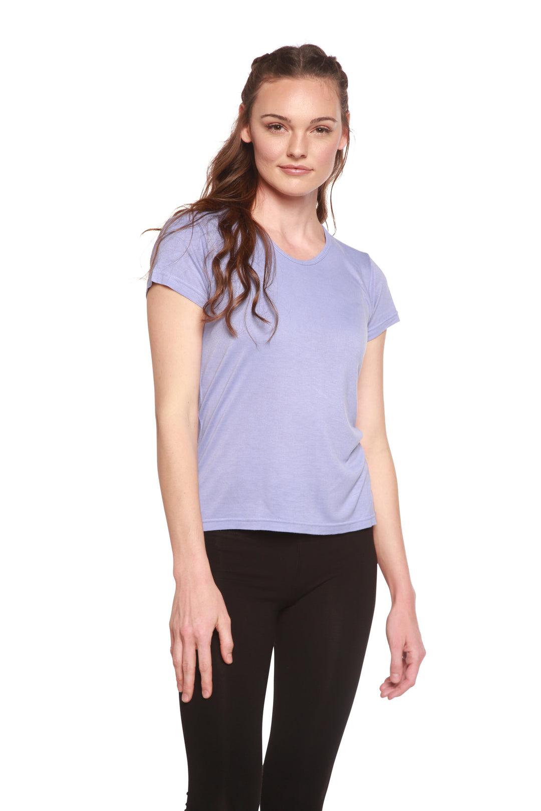 Women´s short sleeve thermal t-shirt in 100% cotton.