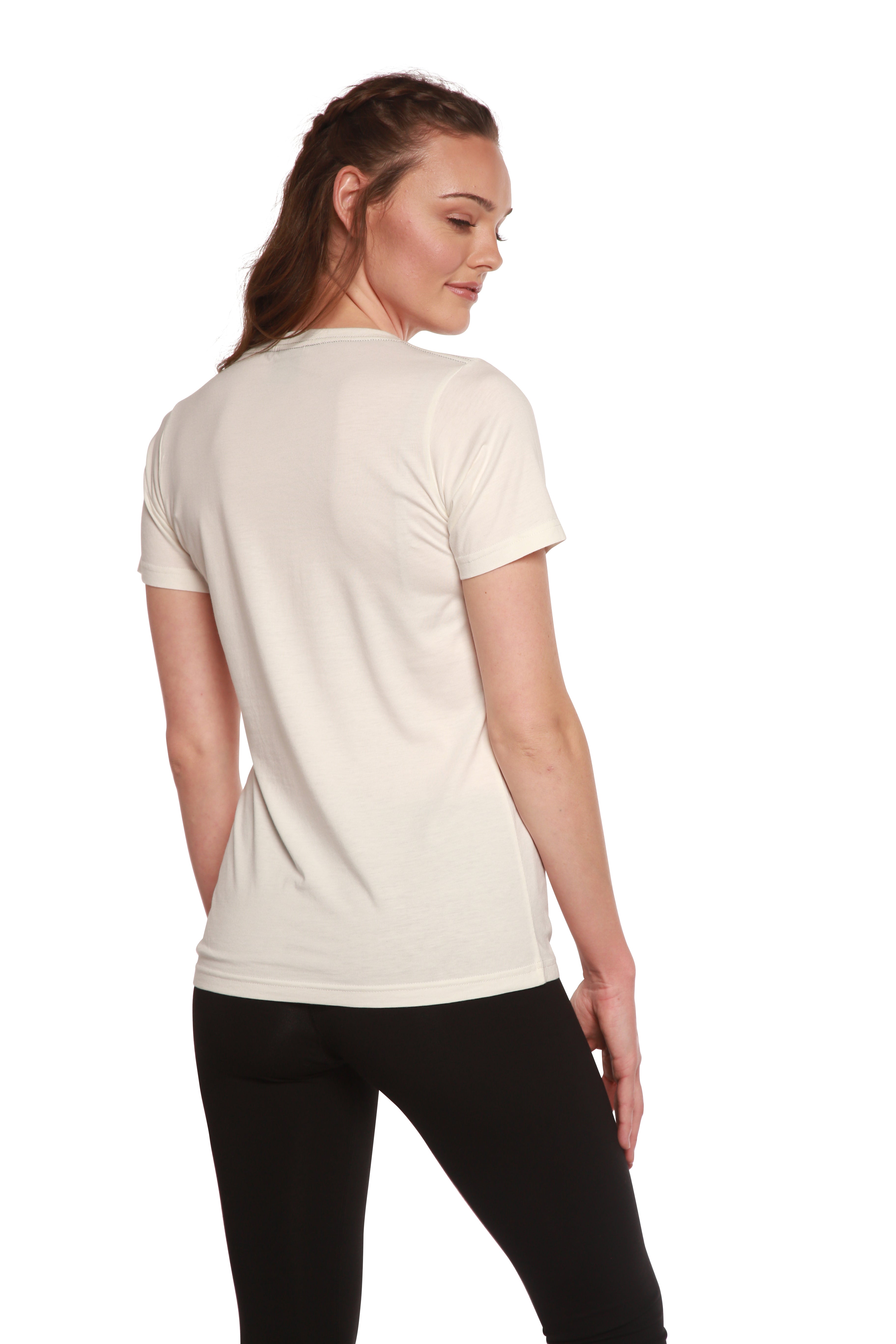 Women's Bamboo/Cotton Short Sleeve Scoop Neck T-Shirt