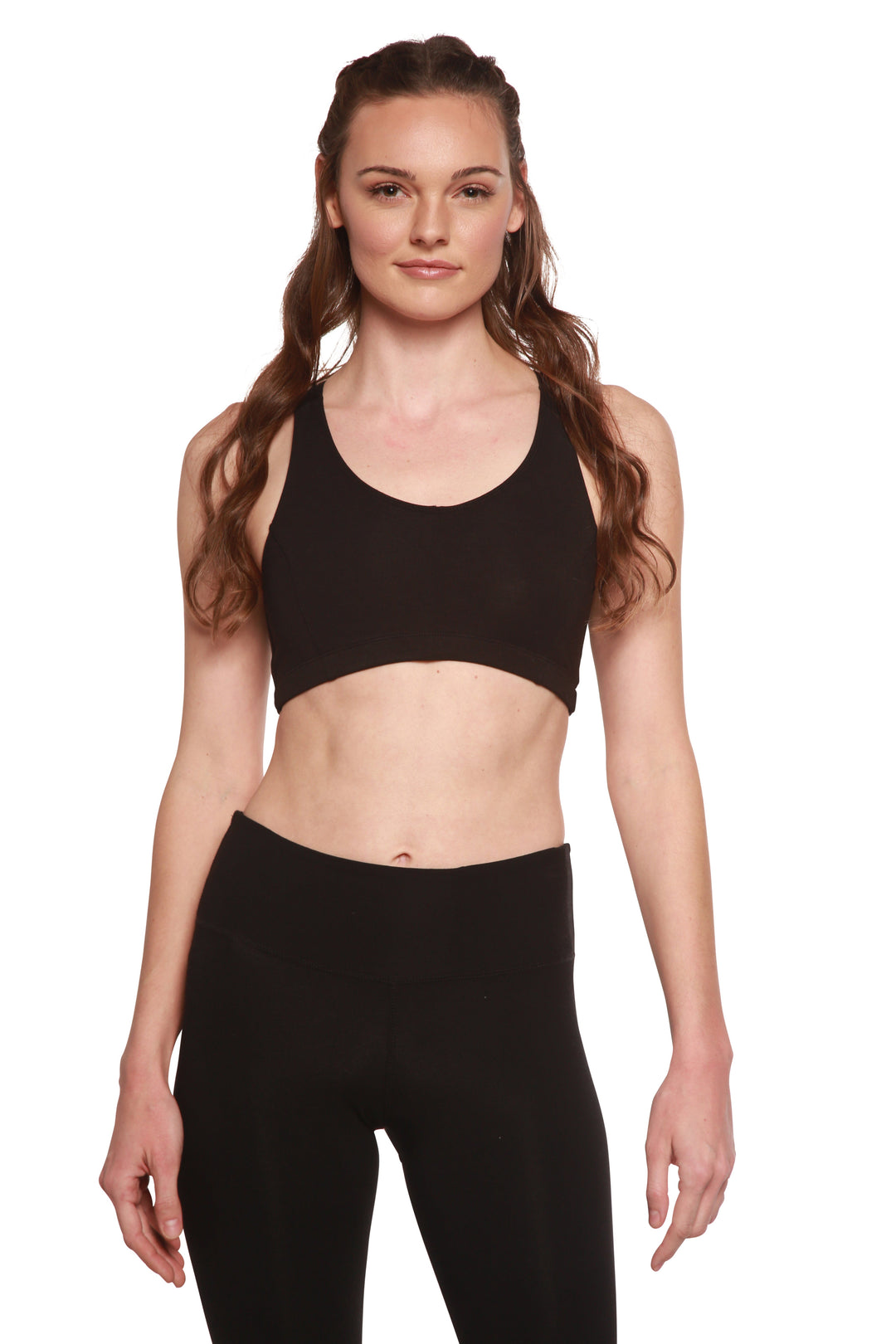 Stretch Is Comfort Girl's Cotton Sports Bras Black X Large : :  Clothing, Shoes & Accessories
